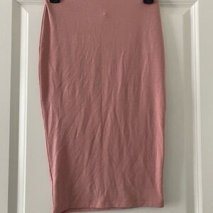 Forever 21 Pink Midi Skirt